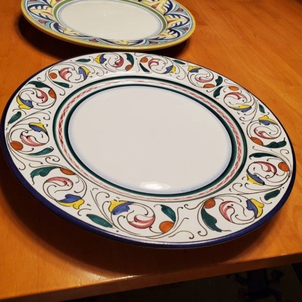 Ceramica Italy HandPainted Maiolica Plate